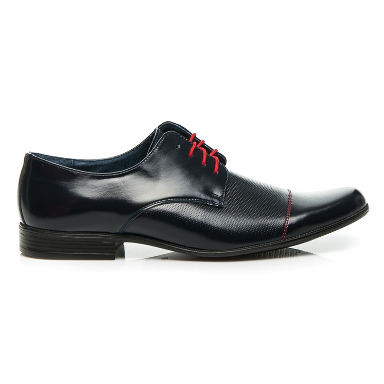 Lucca Elegant Leather Shoes grey blue