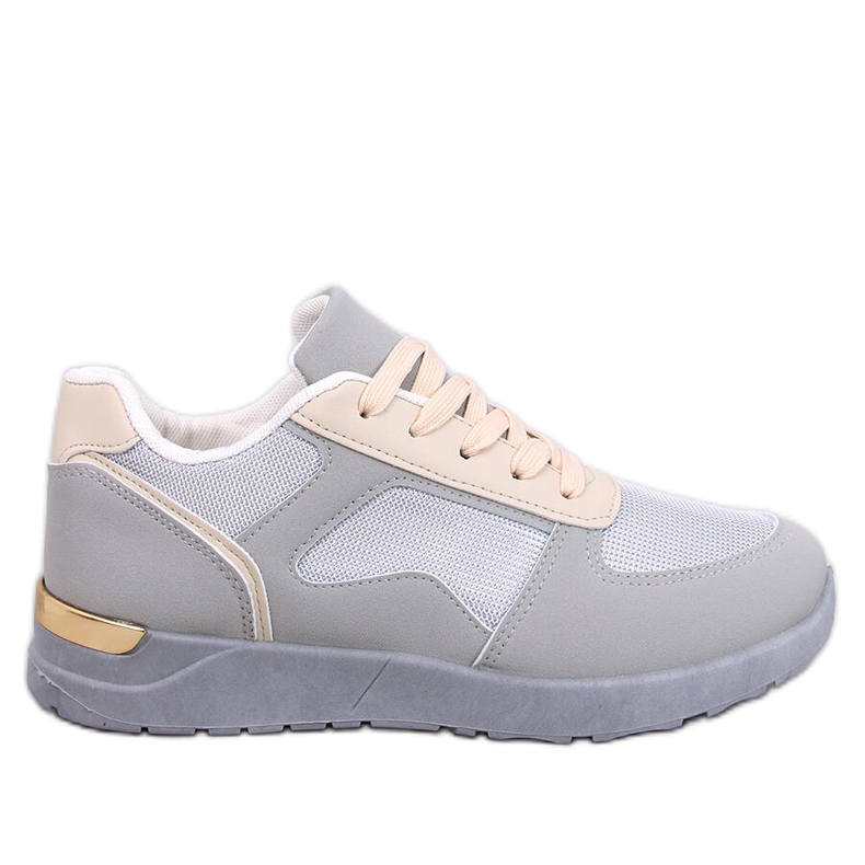 Doleh Gray lightweight women's sneakers grey