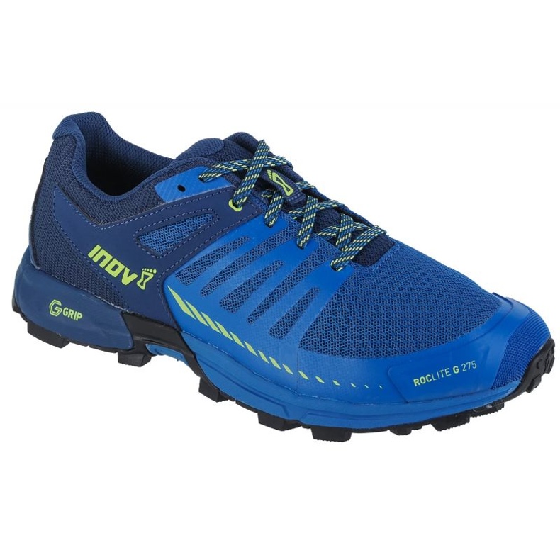 Inov-8 Roclite G 275 V2 M running shoes 001097-BLNYLM-M-01 blue Inov-8 Roclite G 275 V2 M running shoes 001097-BLNYLM-M-01 blue