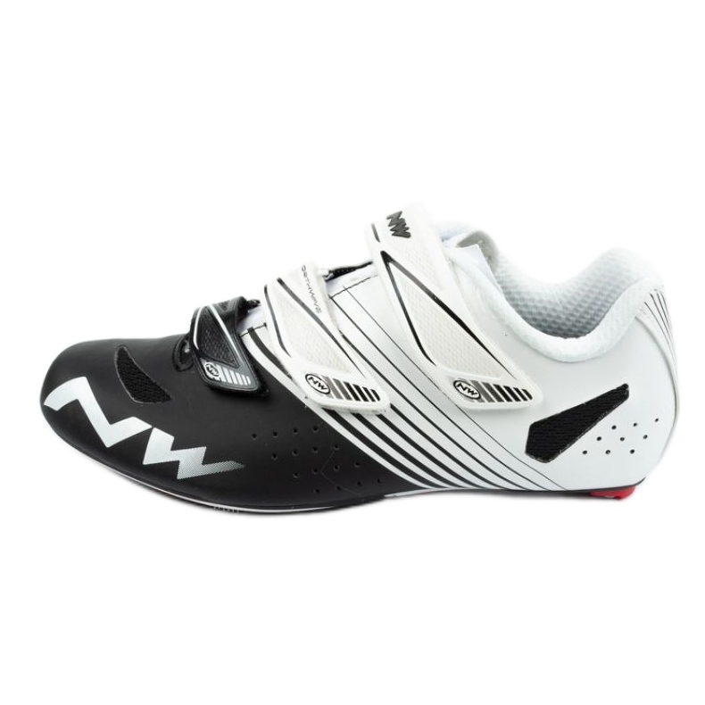 Northwave Torpedo 3S cycling shoes 80141004 51 white and black Northwave Torpedo 3S cycling shoes 80141004 51 white and black