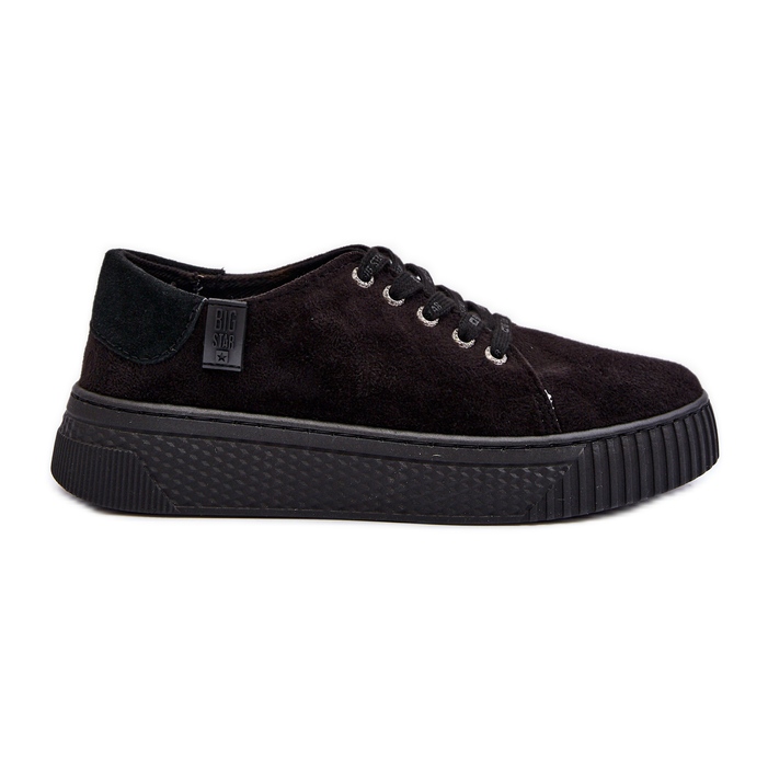 Women s Sneakers Big Star NN276005 Memory Foam System Black