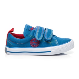 American Club Sport Velcro sneakers blue