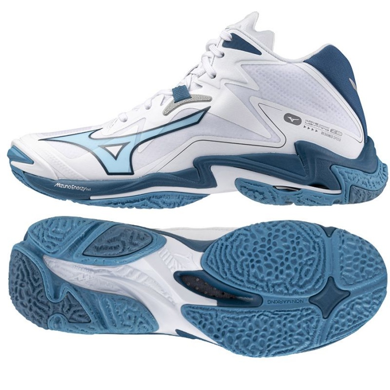Mizuno Wave Lightning Z8 Mid M V1GA240521 volleyball shoes white