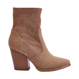 Women's Ankle Boots Beige Sanile Women's Ankle Boots Beige Sanile