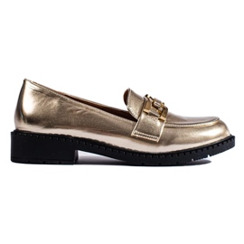 Women's gold shoes golden Women's gold shoes golden
