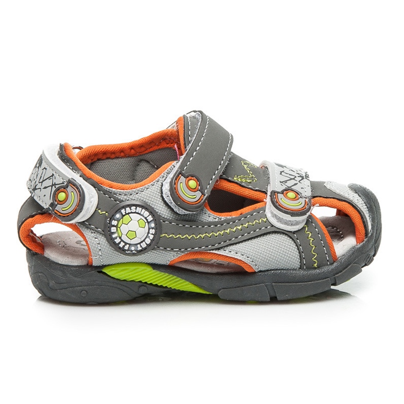 Apawwa Football sandals grey