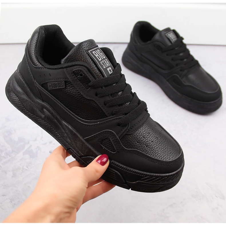 Black Big Star sports shoes NN274666