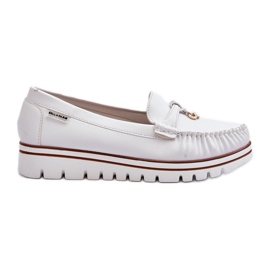 Women's Moccasins On Platform White Railav Women's Moccasins On Platform White Railav