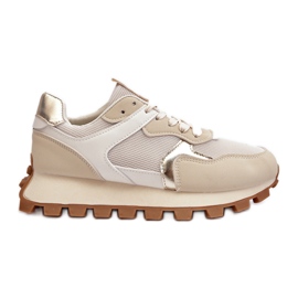 Beige Ralita Women's Sports Shoes Sneakers