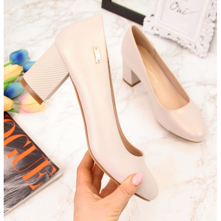 Sergio Leone W SK314B pumps, pearl beige