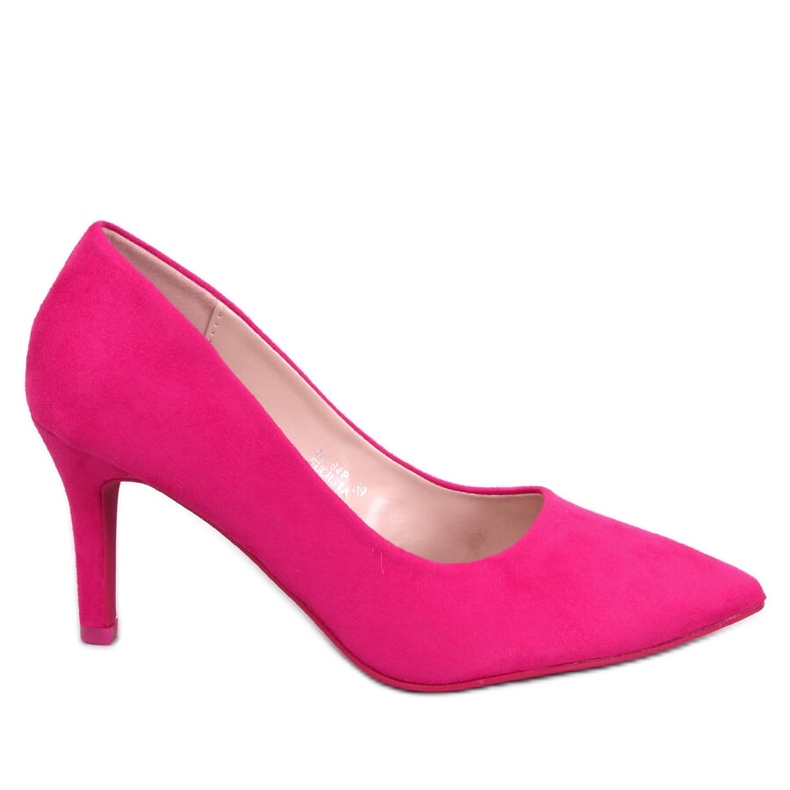 Classic women's pumps Eurielle Fuchsia pink