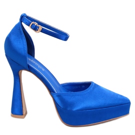Carlie Navy platform pumps blue Carlie Navy platform pumps blue