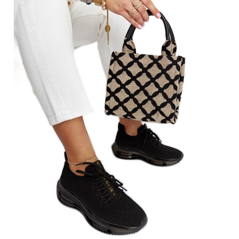 Black platform sneakers Goe JJ2N4080