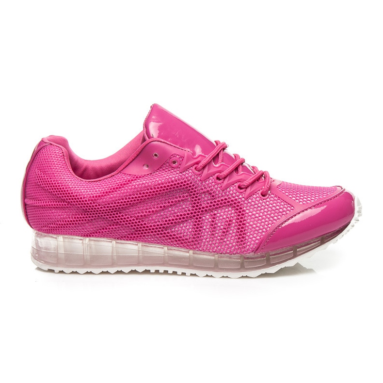 Comfortable sports shoes pink
