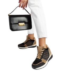 Black Chestnut wedge sneakers Black Chestnut wedge sneakers