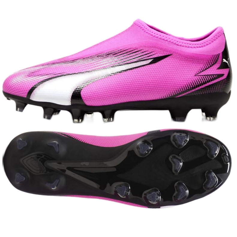 Puma Ultra Match Ll FG/AG Jr shoes 107770 01 pink