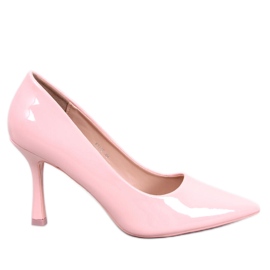 Women's Ladd Pink lacquered high heels