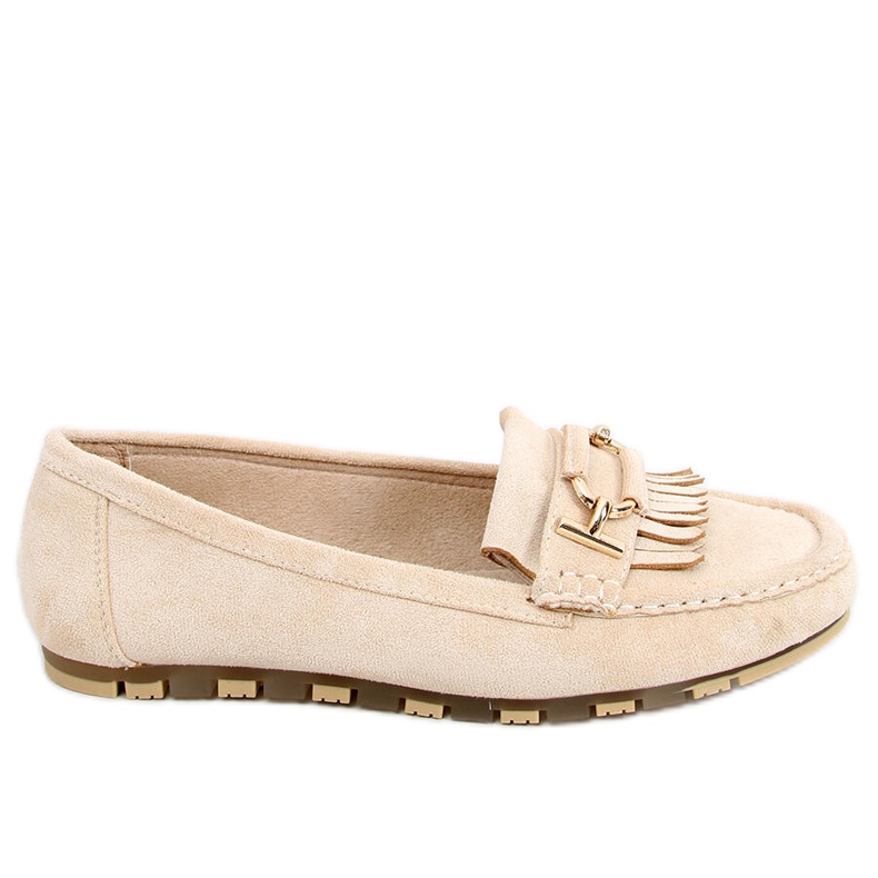 Leif Beige women's loafers
