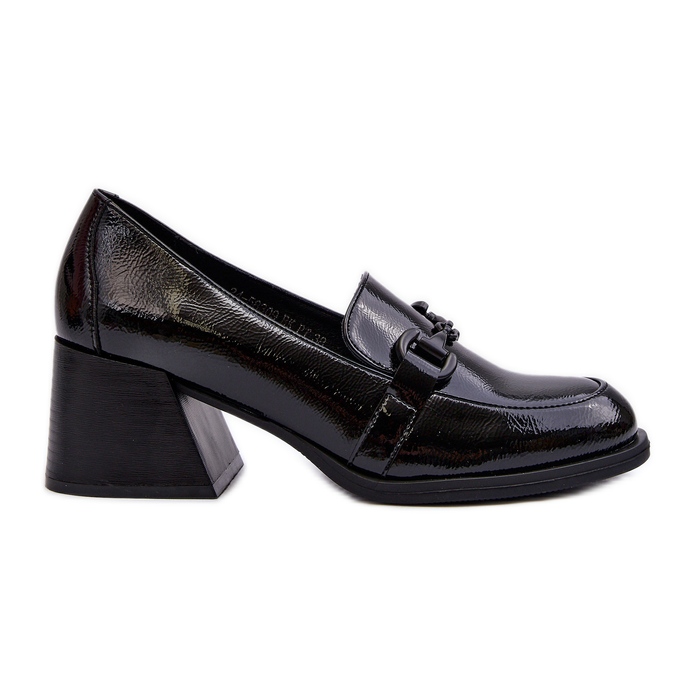 Vinceza Black Patent High Heel Shoes Nireva Vinceza Black Patent High Heel Shoes Nireva