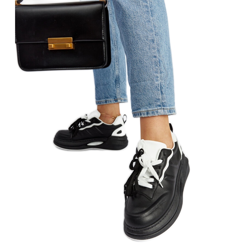 Black and white Galdino sneakers Black and white Galdino sneakers