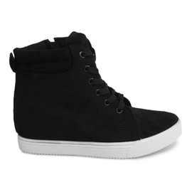 Wedge Sneakers TL089 Black