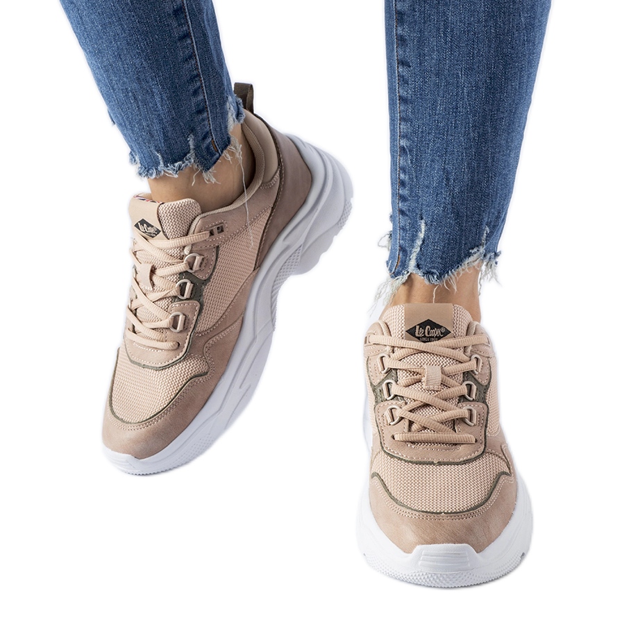 Lee cooper hot sale pink running shoes