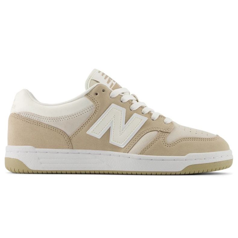 New Balance BB480LEA sports shoes beige