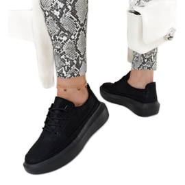 Lori black platform sneakers Lori black platform sneakers