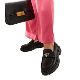 Teri black loafers