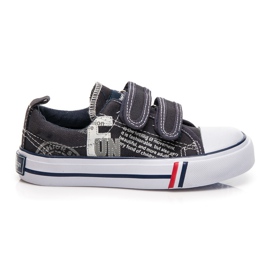 American Club Velcro sneakers fun navy blue American Club Velcro sneakers fun navy blue