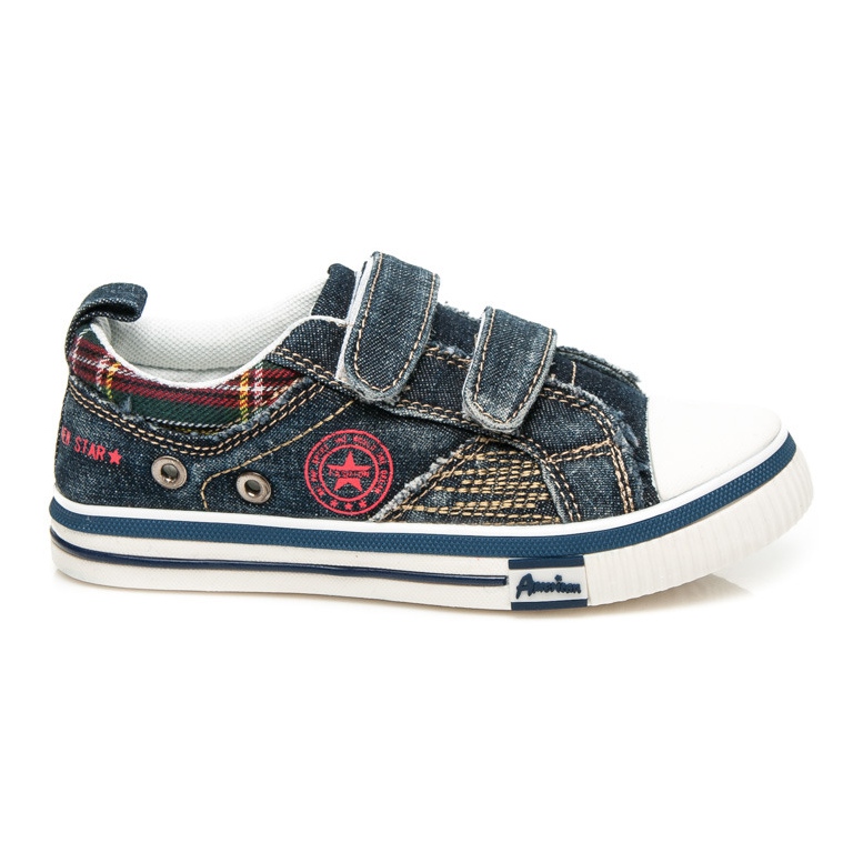 American Club Denim sneakers for a boy blue American Club Denim sneakers for a boy blue
