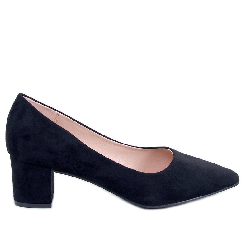 Trabersi Black low-heeled pumps