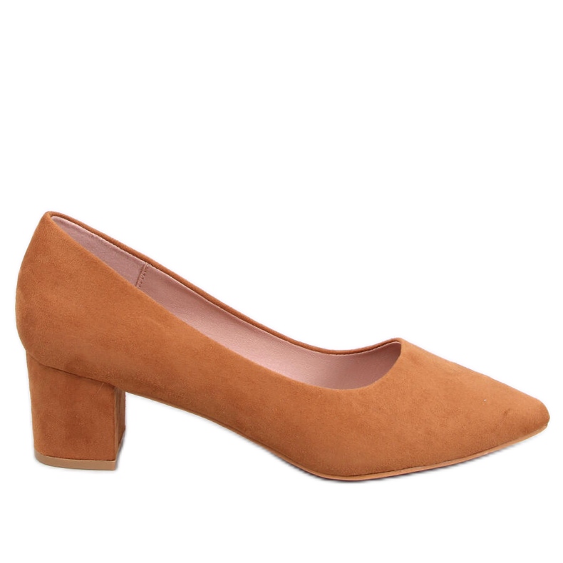 Trabersi Camel low-heeled pumps brown