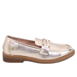Ferdis Gold women's moccasins golden