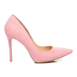Vices Suede heels pink Vices Suede heels pink