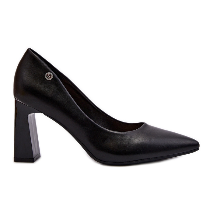 Vinceza Black Giseleni Eco Leather High Heel Pumps Vinceza Black Giseleni Eco Leather High Heel Pumps