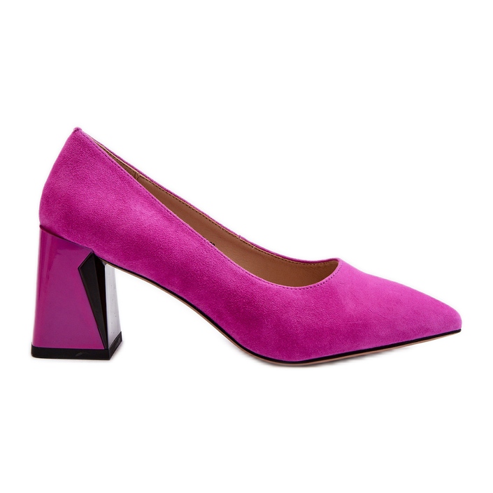 Vinceza Fuchsia Alessyndra suede high heel pumps pink Vinceza Fuchsia Alessyndra suede high heel pumps pink
