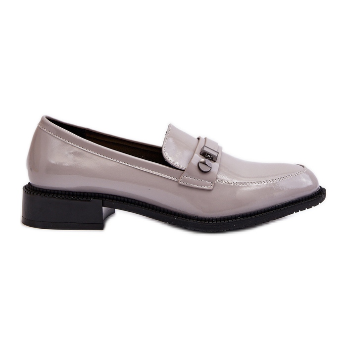 Vinceza Women's Patent Gray Loafers Nerilaja grey Vinceza Women's Patent Gray Loafers Nerilaja grey