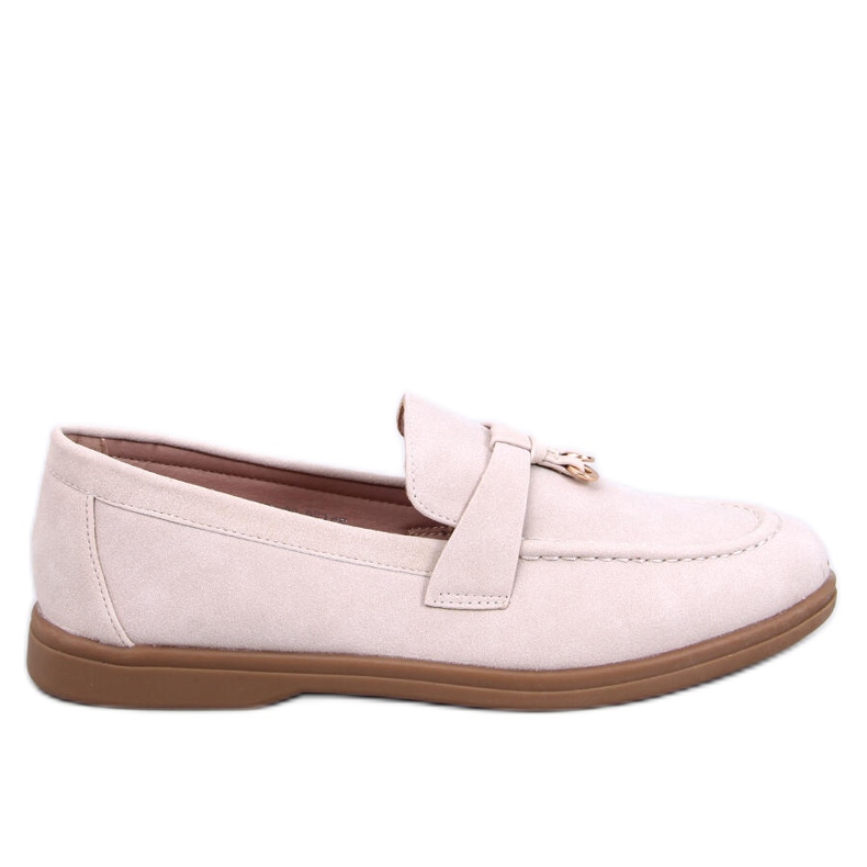 Antonisa Beige women's moccasins