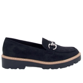 Clays Black women's moccasins