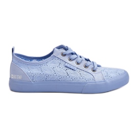 Openwork sneakers Big Star JJ274060 Blue