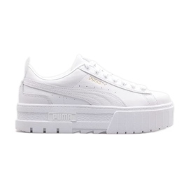 Puma Mayze Lth Jr 384527-01 shoes white