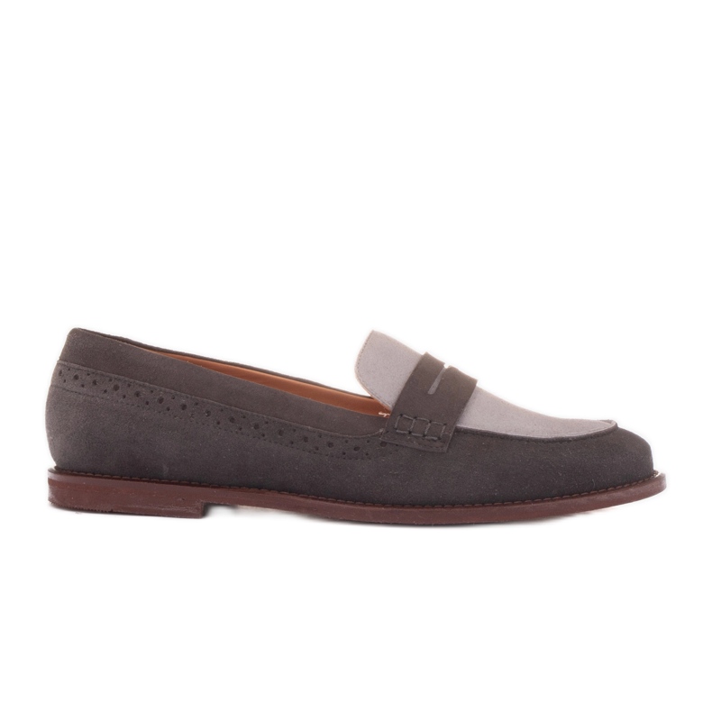Marco Shoes Prato loafers grey