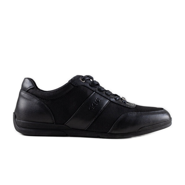 Black men's sneakers GOE NN1N4004