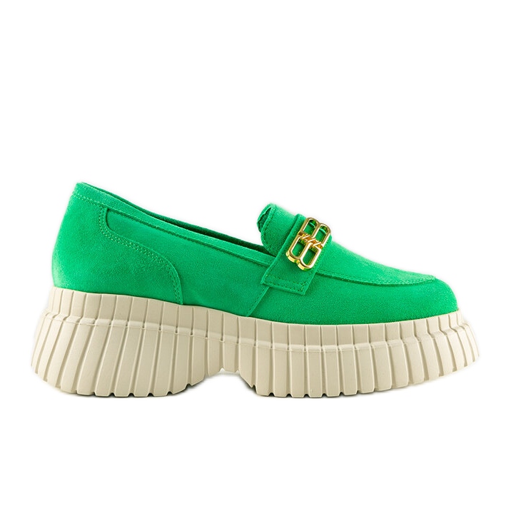 Karino green suede shoes Karino green suede shoes