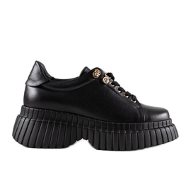 Karino black leather sneakers Karino black leather sneakers