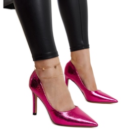 Pink patent Wines stilettos Pink patent Wines stilettos
