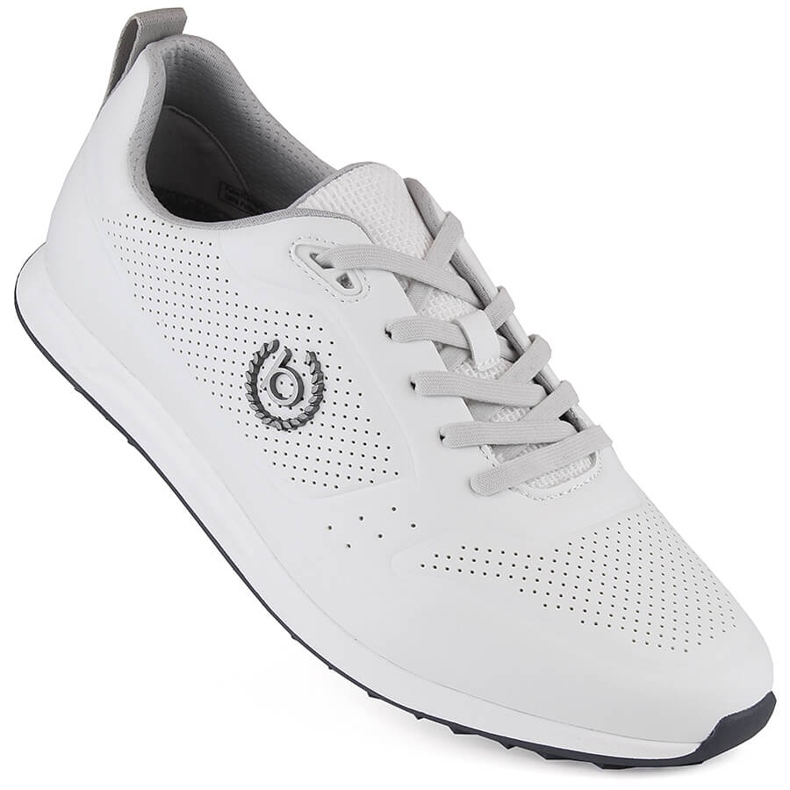 Men's comfortable sports shoes, white Bugatti NN153239