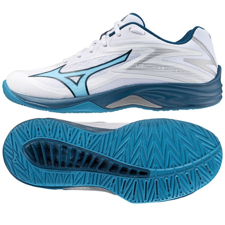 Mizuno Lightning Star Z7 V1GD230321 volleyball shoes white