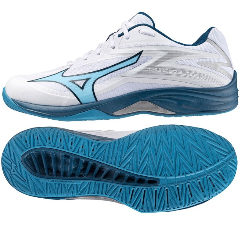 Mizuno Thunder Blade Z V1GA237021 volleyball shoes white